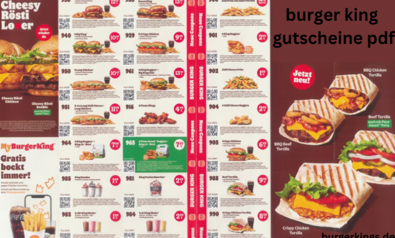 burger king gutscheine pdf