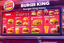 burger king menu